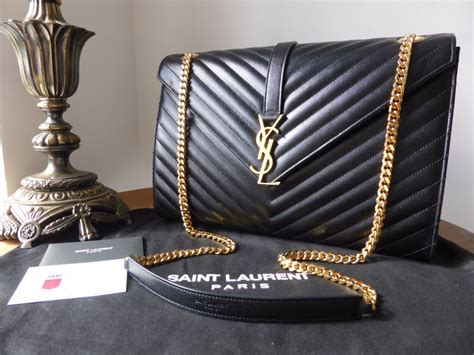 ysl envelope large|ysl envelope bag review.